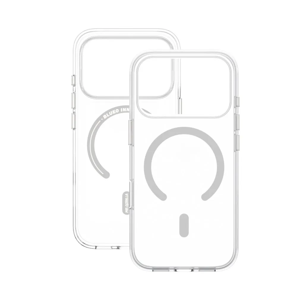 Blueo Crystal Drop PRO Case for iPhone 17 Air with MagSafe Transparent