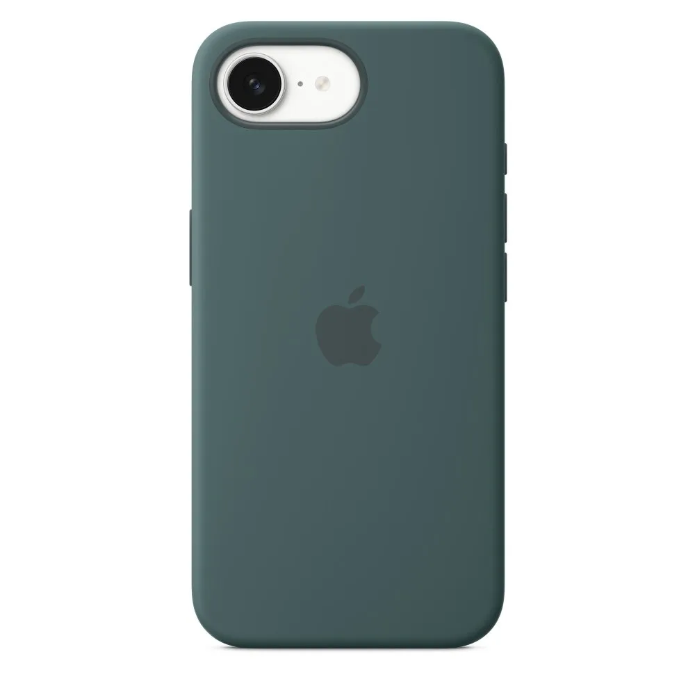 Apple Silicone Case 1:1 for iPhone 16e Lake Green