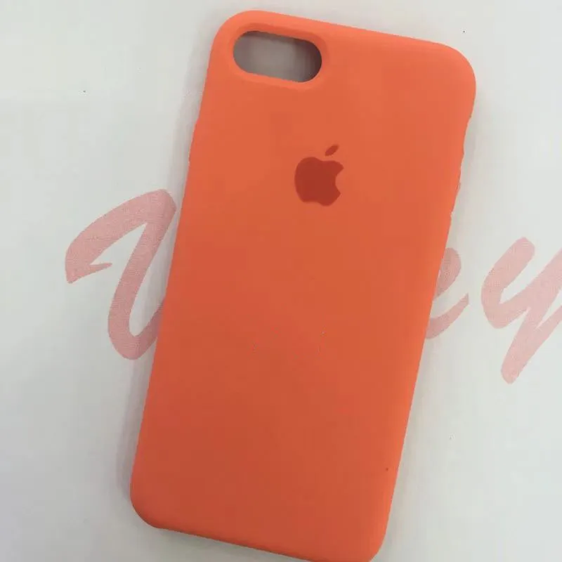 Apple Silicone Case HC for iPhone Xr Apricot Orange 2