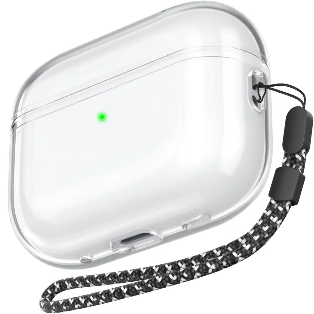 AhaStyle Transparent TPU Case for Airpods Pro 2 Clear