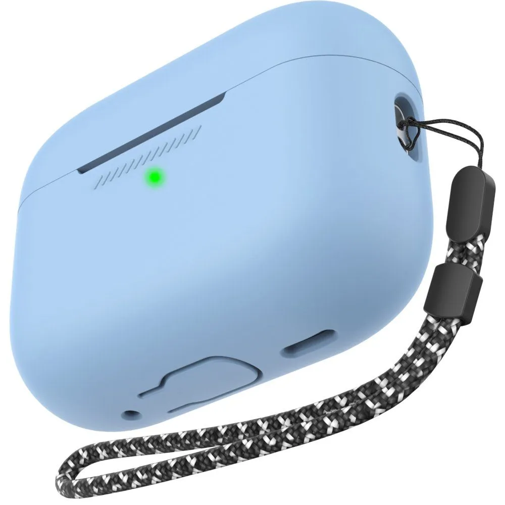 AhaStyle Colorful Silicone Case for Airpods Pro 2 Sky Blue