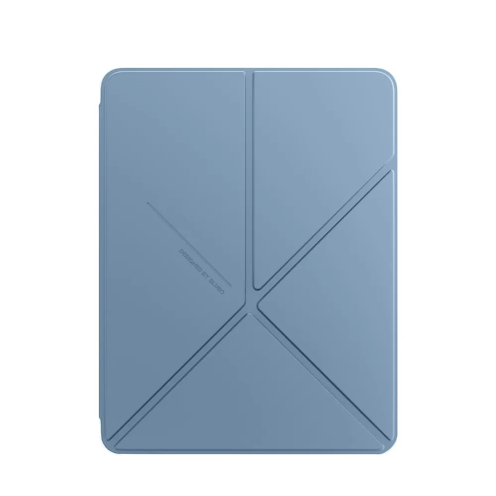 Blueo PC Case with Protective Shelter for iPad 10.9’’/11’’ (2025) Blue