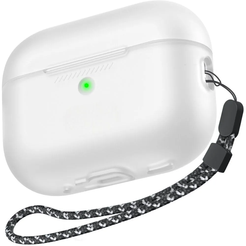 AhaStyle Colorful Silicone Case for Airpods Pro 2 Clear