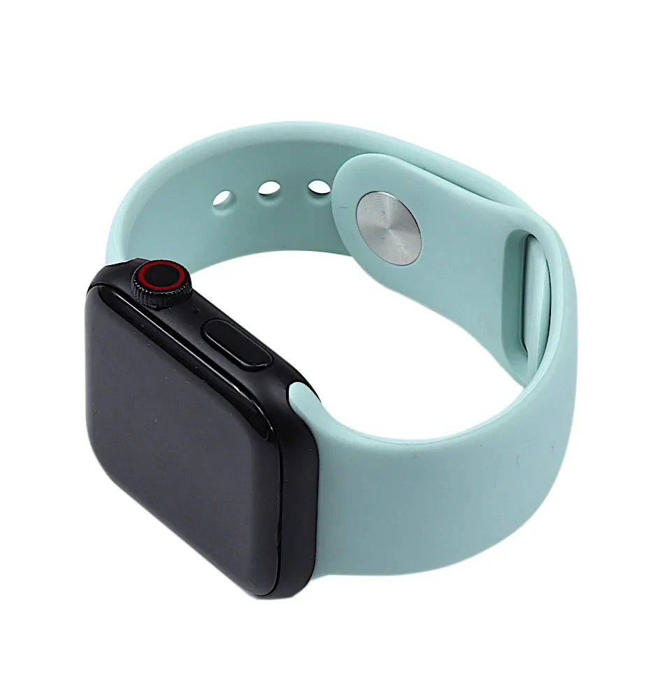 Silicone Watch Band for for Apple Watch 42/44mm S/M Turquoise