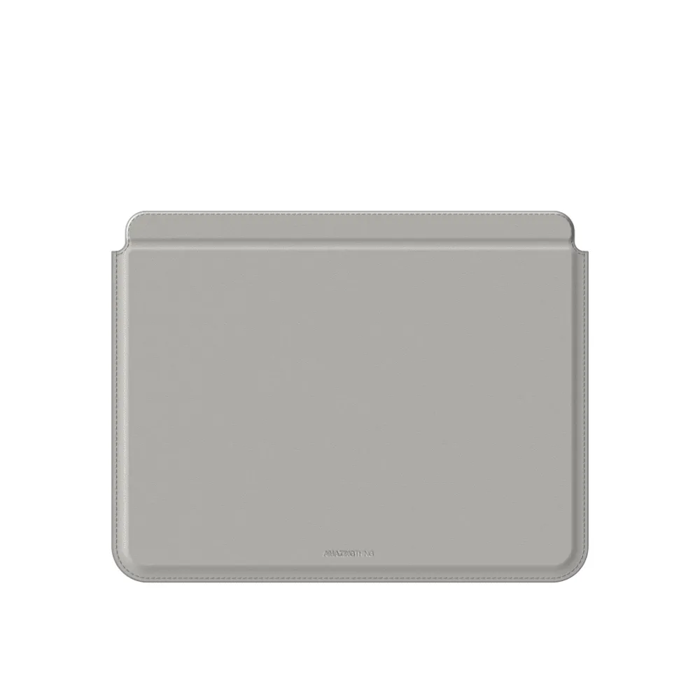AmazingThing Matte Pro Mag Sleeve with Pocket for Macbook 16’’ Grey