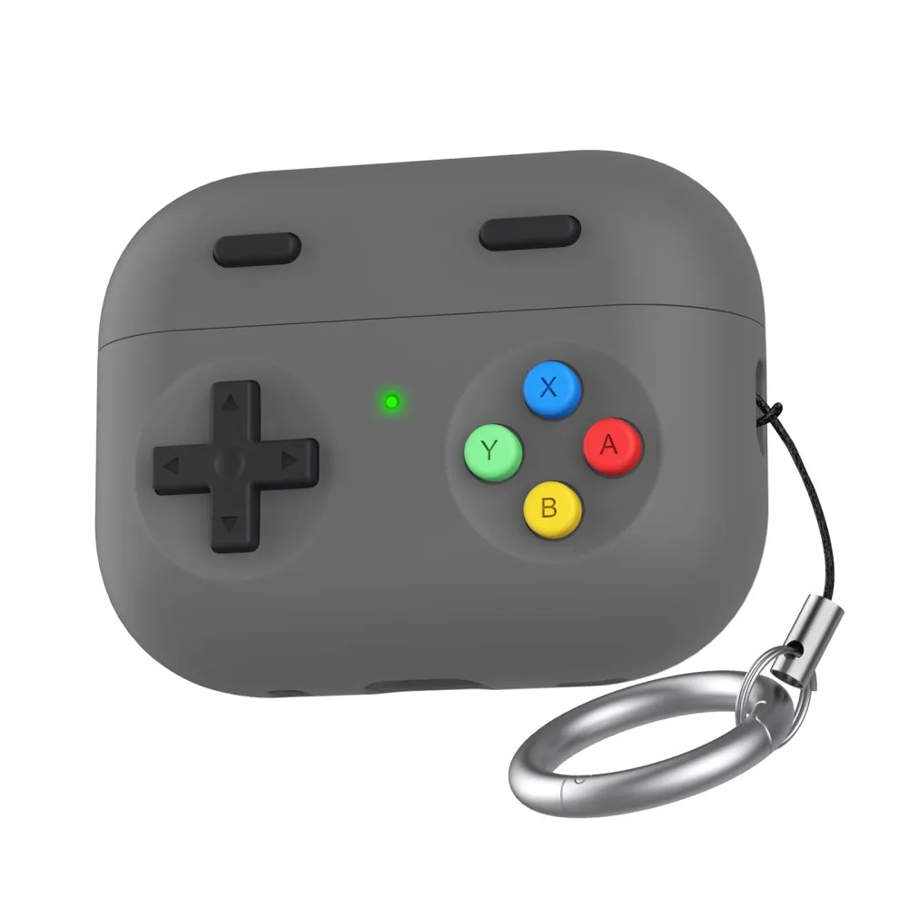 AhaStyle Game Machine Silicone Case for Airpods Pro 3 Dark Grey