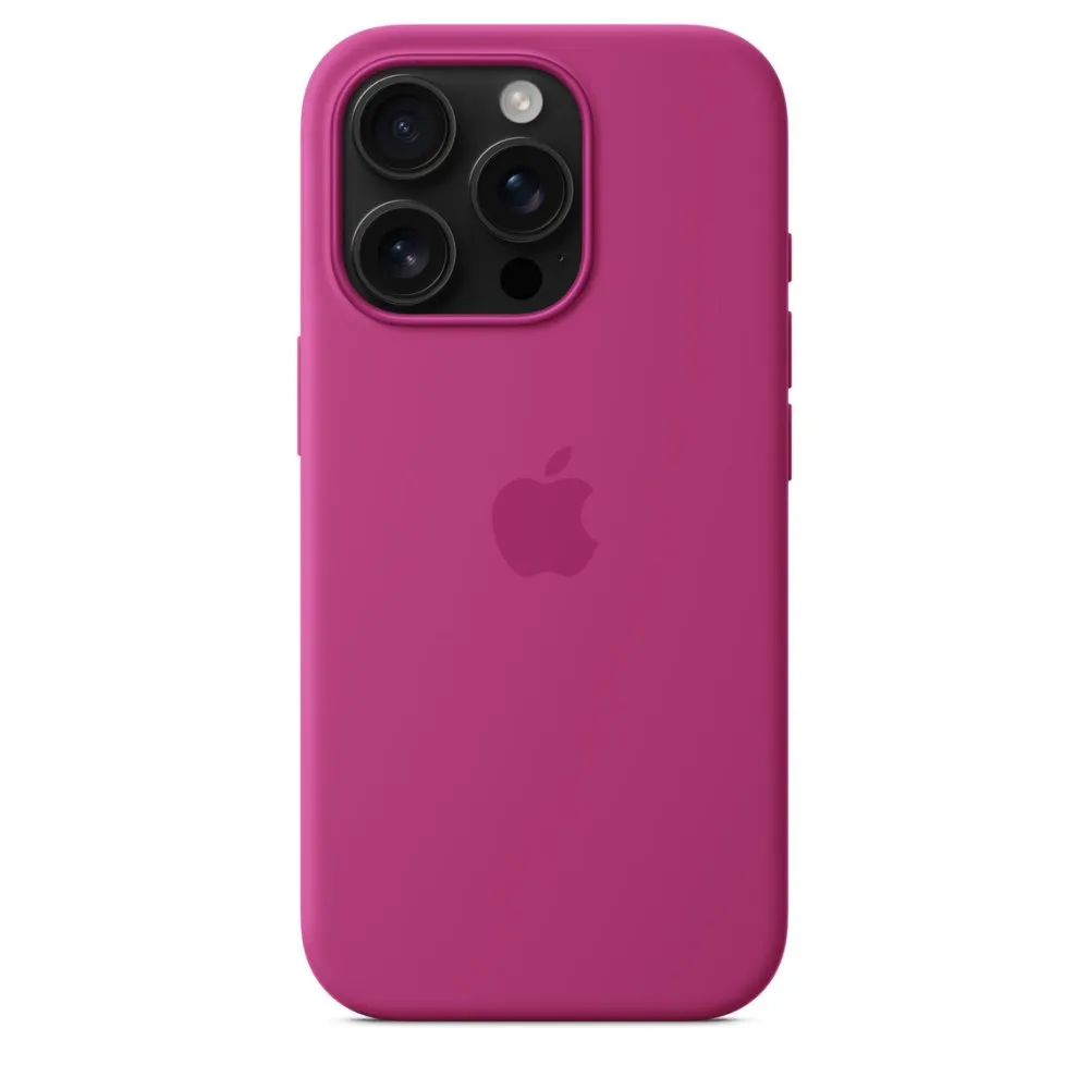 Apple Silicone Case 1:1 for iPhone 16 Pro Max Fuchsia