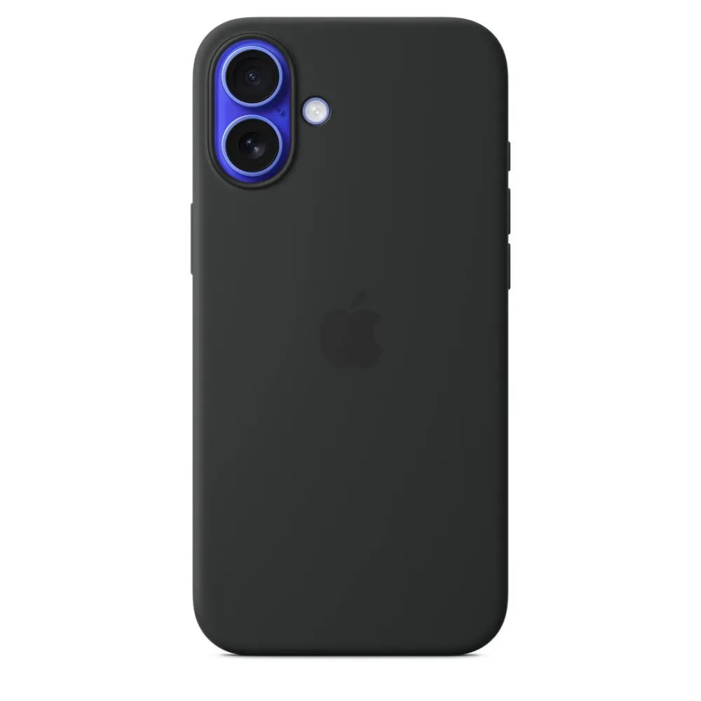 Apple Silicone Case 1:1 for iPhone 16 Plus with MagSafe Black