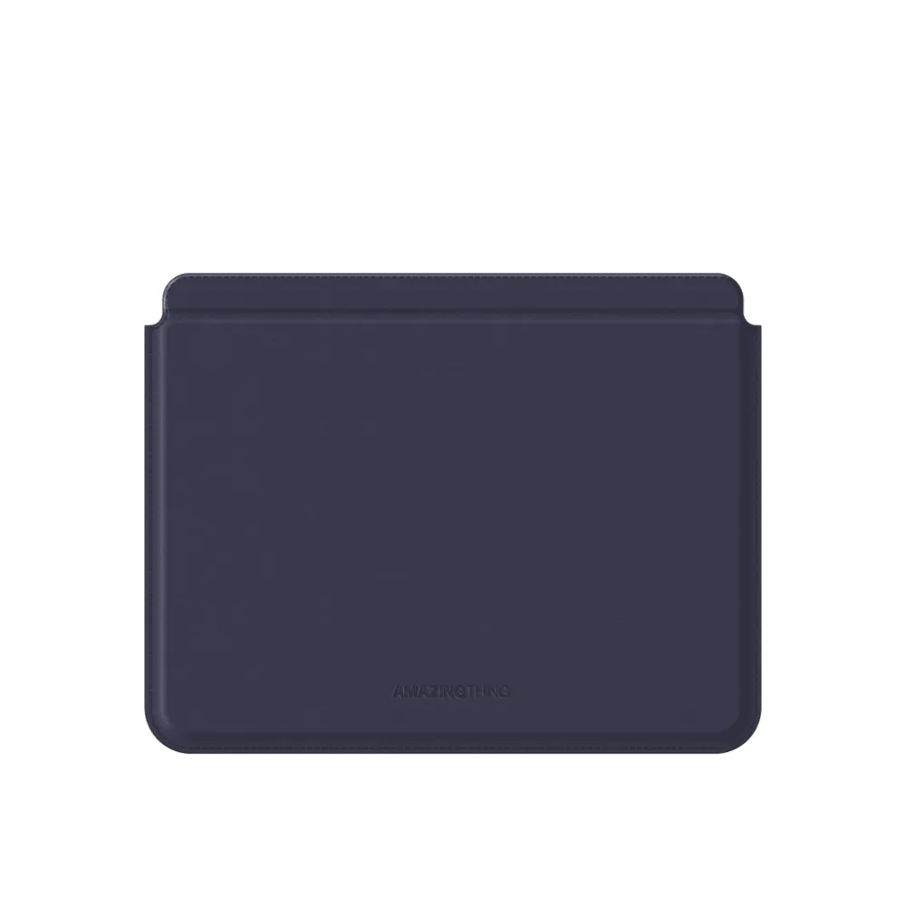 AmazingThing Matte Pro Mag Sleeve with Stand for Macbook 14’’ Navy Blue