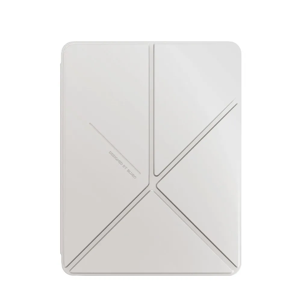 Blueo PC Case with Protective Shelter for iPad 10.9’’/11’’ (2025) White