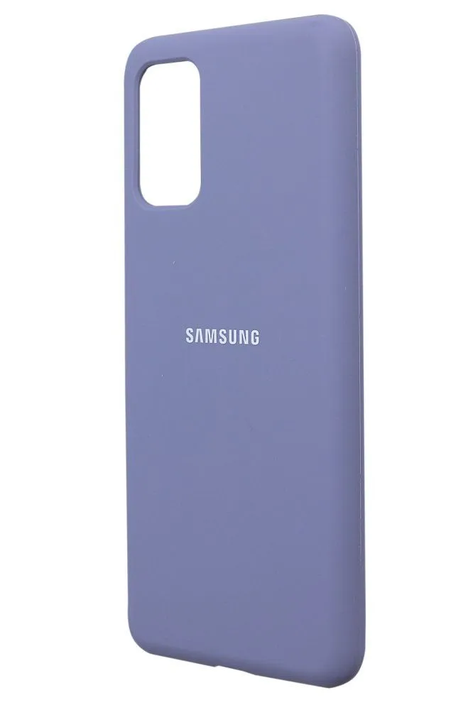 Silicone Case for Samsung S20 (Full Protection) Lavender Gray