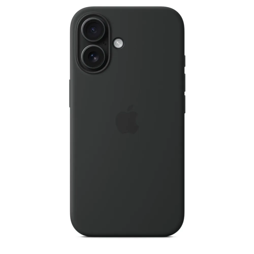 Apple Silicone Case 1:1 for iPhone 16 Black