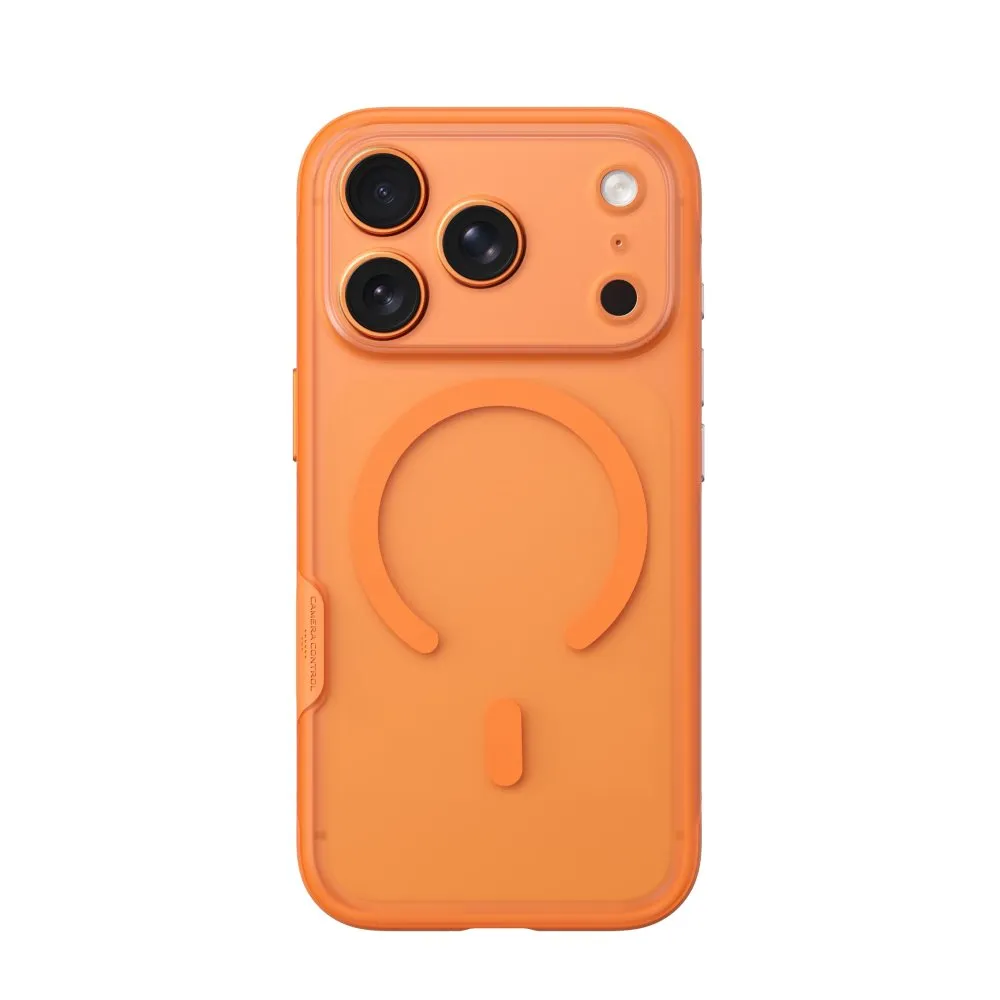 Blueo Babyfee Skin-friendly Case with MagSafe for iPhone 18 Pro/17 Pro Orange