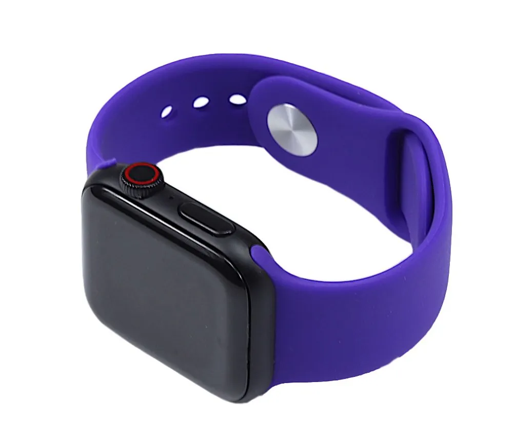 Silicone Watch Band for for Apple Watch 38/40mm S/M Purple