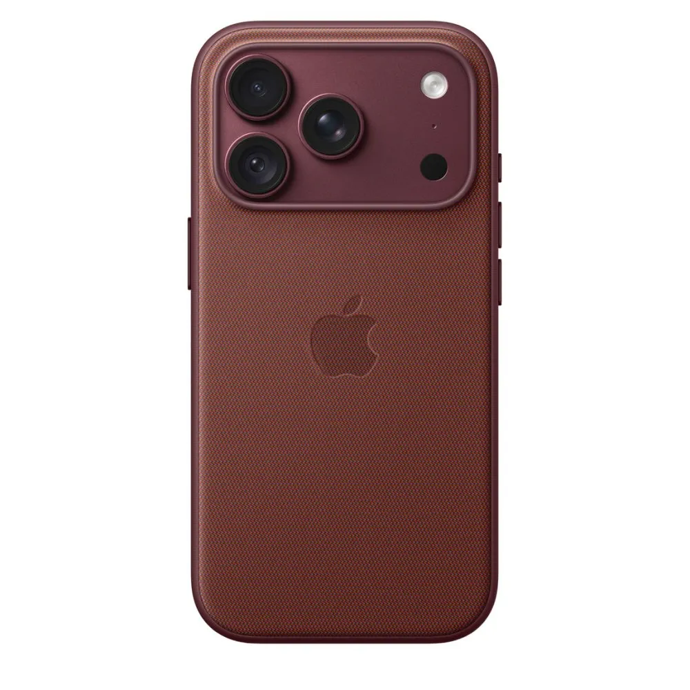 Apple TechWoven Case 1:1 for 18 Pro with MagSafe Burgundy