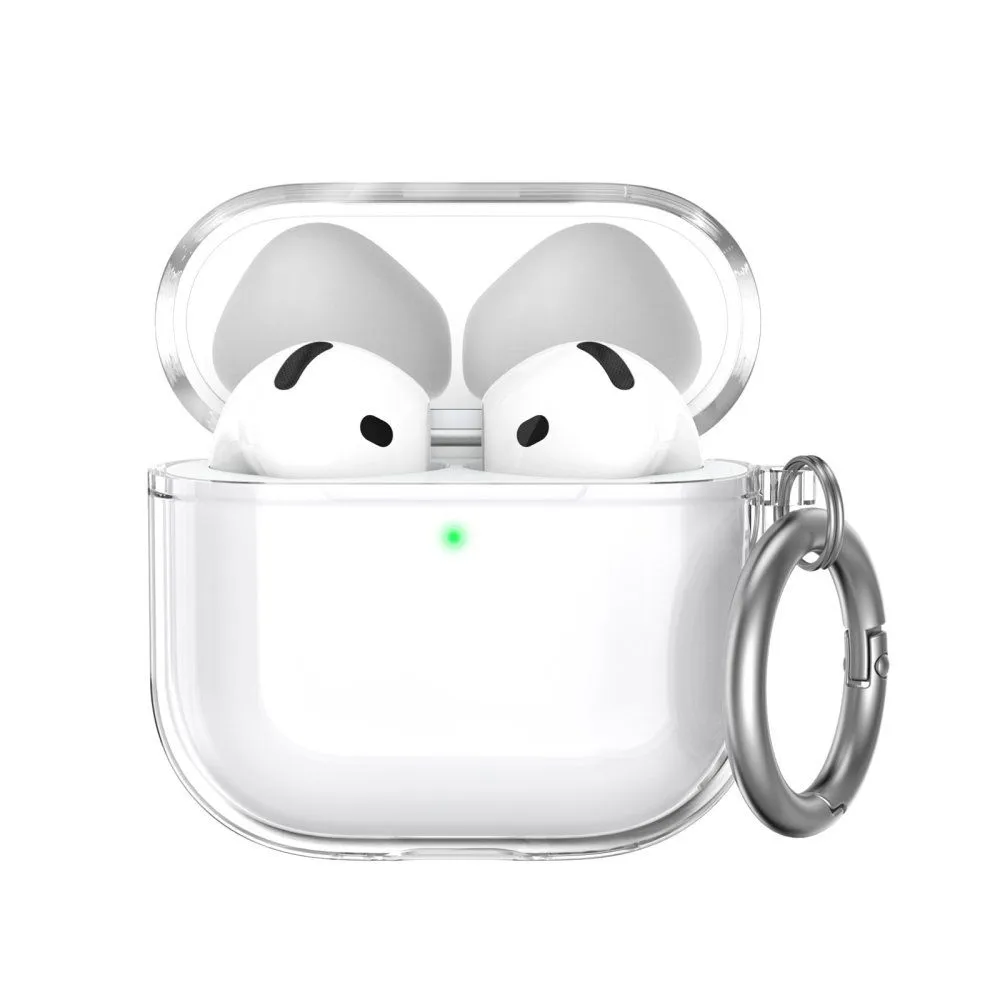 AhaStyle Transparent TPU Case for Airpods 4 Clear