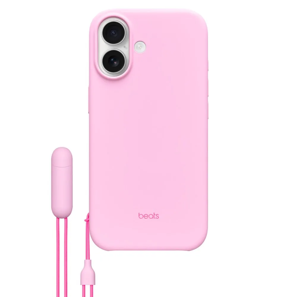 Beats iPhone 17 Case with MagSafe and Camera Control Pebble Pink