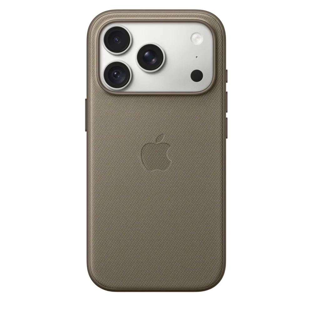 Apple TechWoven Case 1:1 for 18 Pro with MagSafe Taupe