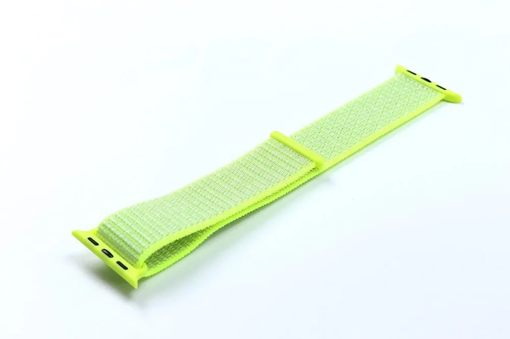 Nylon Sport Loop Band for Apple Watch 42mm Flash Light