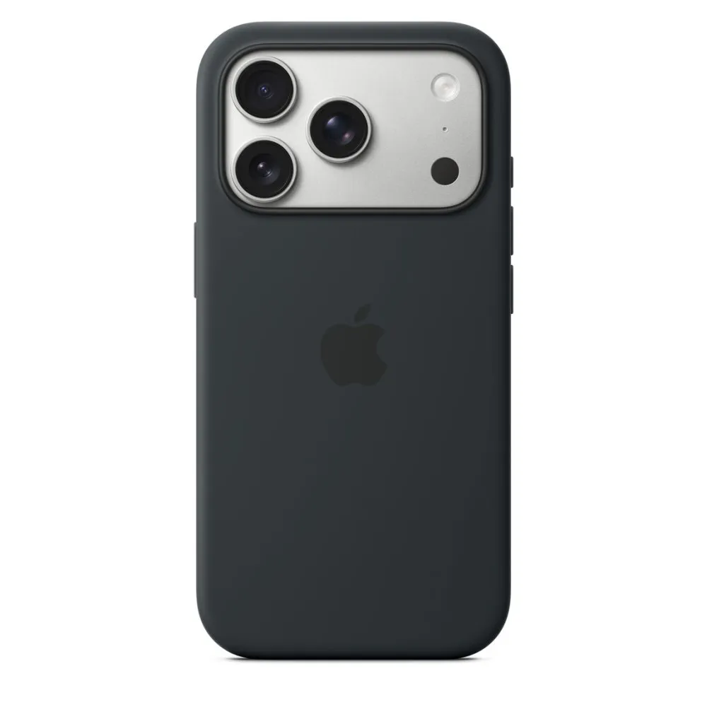 Apple Silicone Case 1:1 for iPhone 17 Pro with MagSafe Black