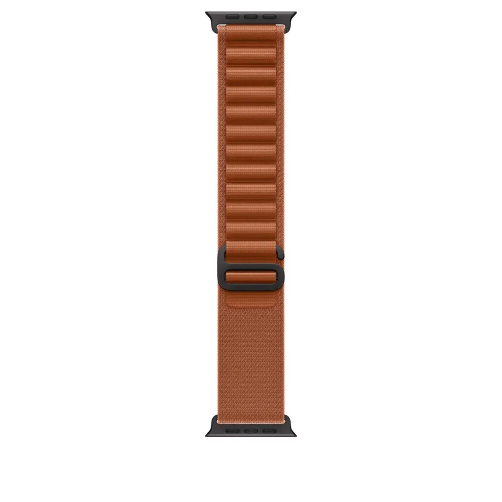 Alpine Loop for Apple Watch 42/44/45/46/49 mm Terra Cotta (Black buckle)