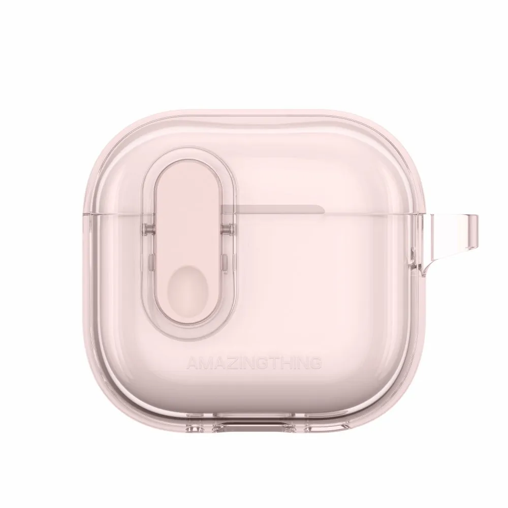 AmazingThing Minimal Click Case for Airpods 4 Pink