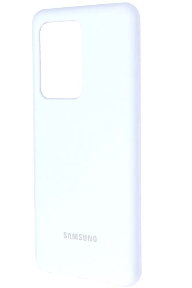 Silicone Case for Samsung S20+ White