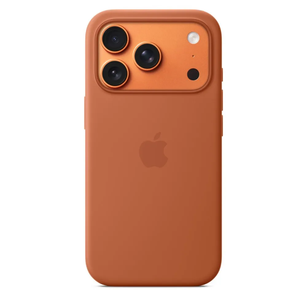 Apple Silicone Case 1:1 for iPhone 17 Pro Max with MagSafe Terra Cotta