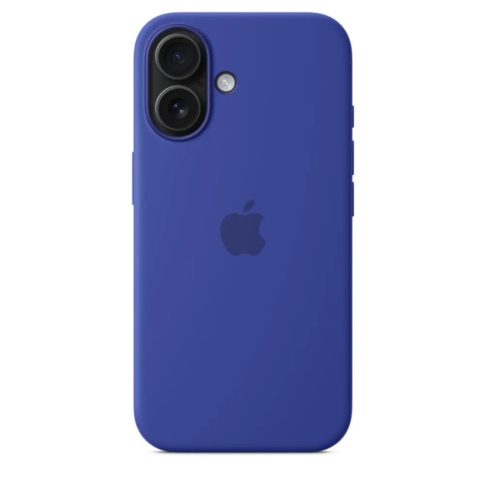 Apple Silicone Case 1:1 for iPhone 16 Ultramarine