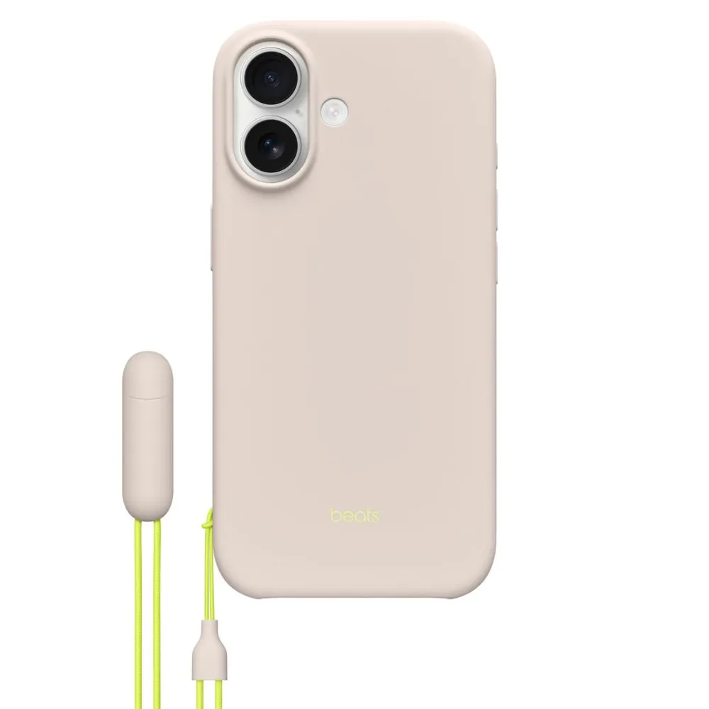 Beats iPhone 17 Case with MagSafe and Camera Control Lime Stone
