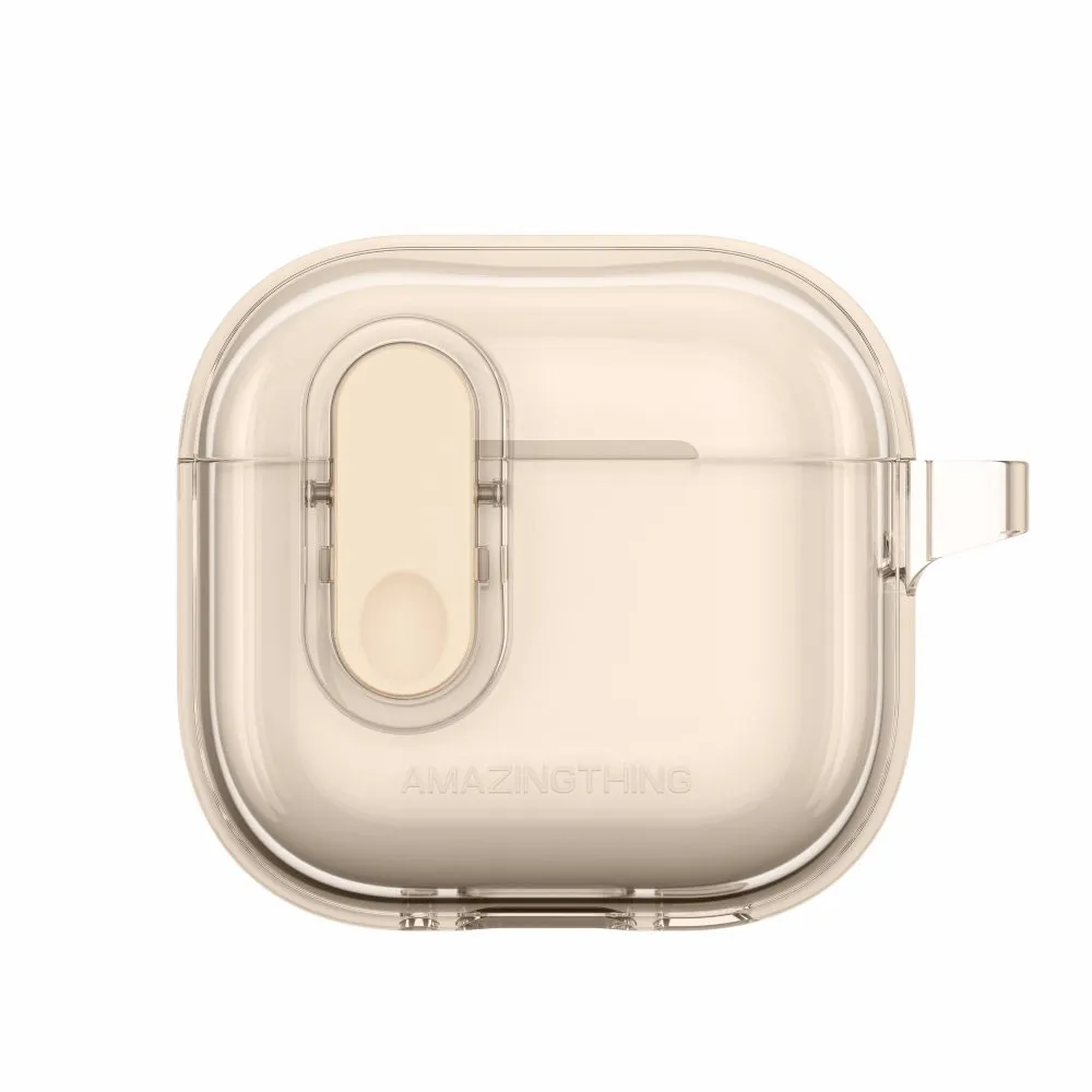 AmazingThing Minimal Click Case for Airpods 4 Desert