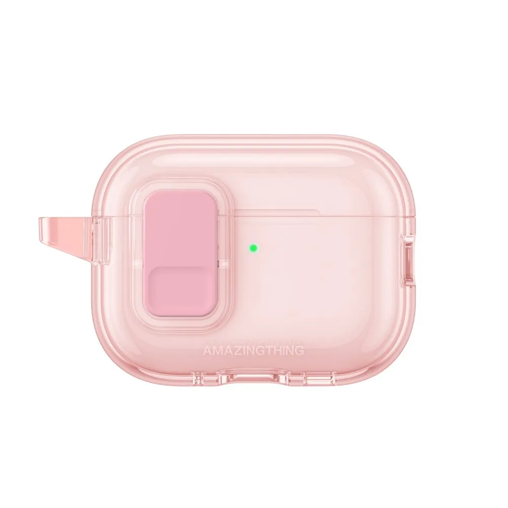 AmazingThing Minimal Click Case for Airpods Pro 3 Pink