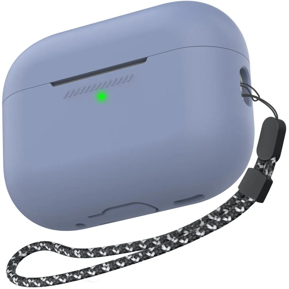 AhaStyle Colorful Silicone Case for Airpods Pro 2 Purple Blue