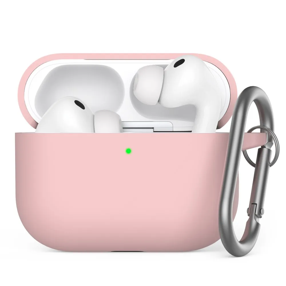AhaStyle Colorful Silicone Case for Airpods Pro 3 Pink