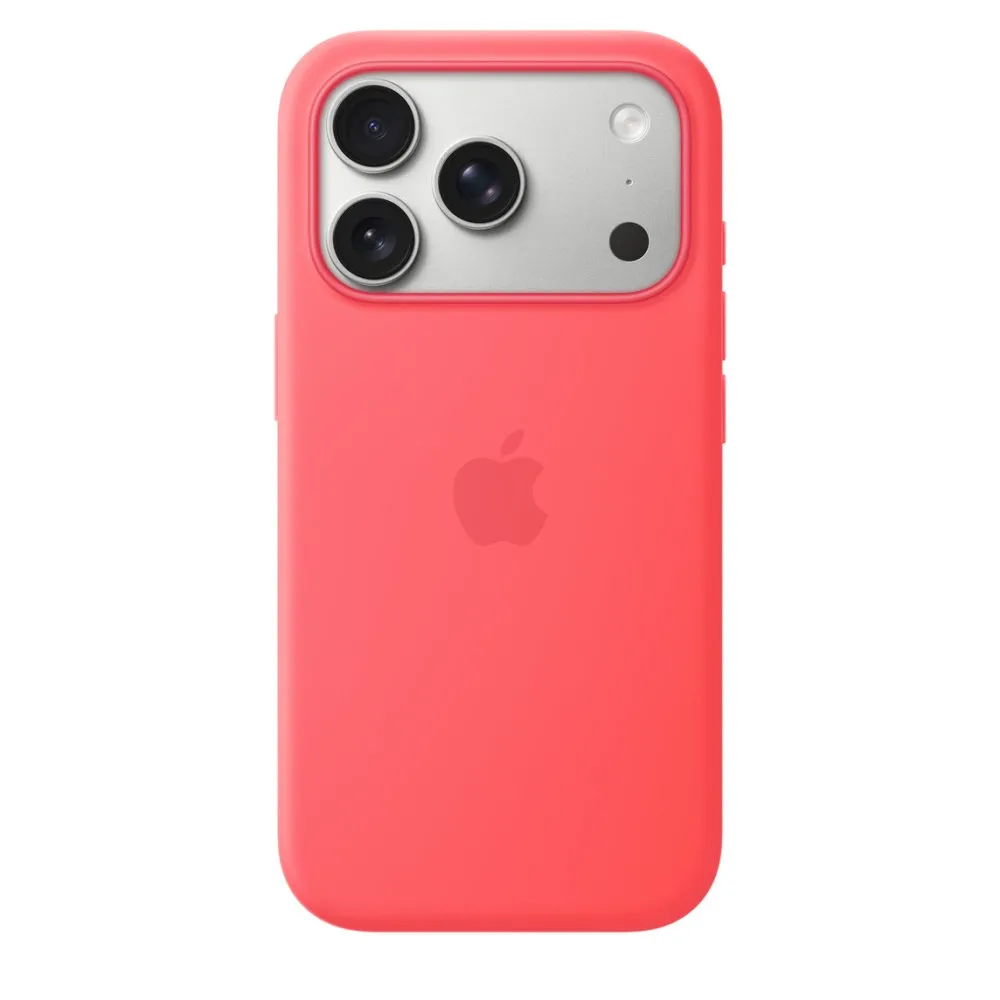 Apple Silicone Case 1:1 for iPhone 17 Pro with MagSafe Bright Guava