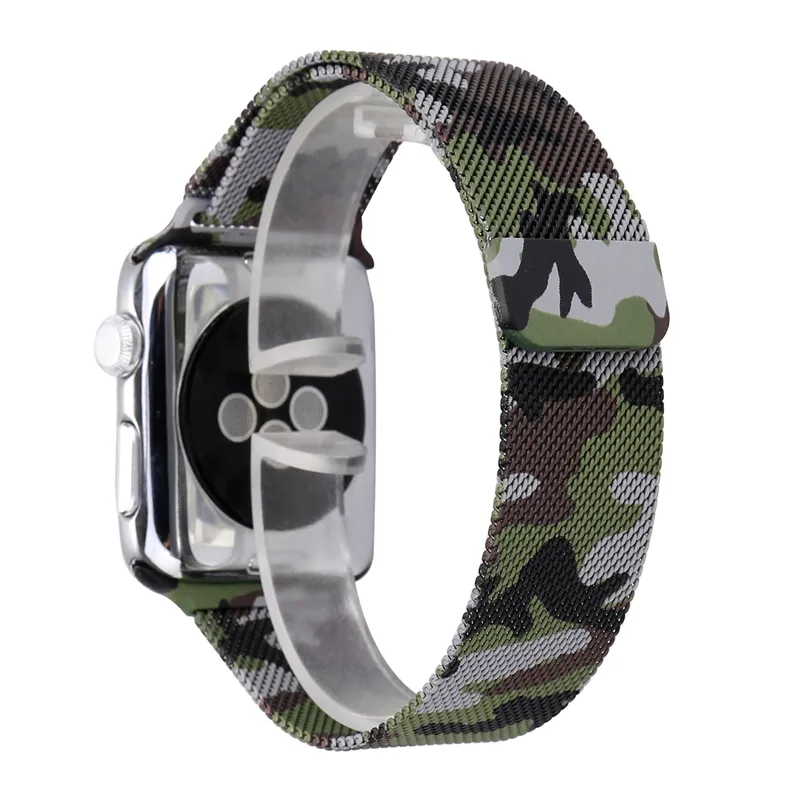 Milanese Loop for Apple Watch 38/40mm Army Green