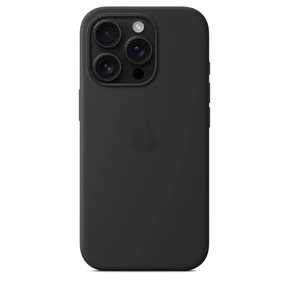 Apple Silicone Case 1:1 for iPhone 16 Pro Max Black