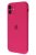 Apple Silicone Case for iPhone 12 Pro Rose Red  (With Camera Lens Protection)