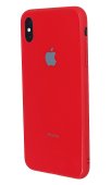 Glass+TPU Case for iPhone Xs Max Red