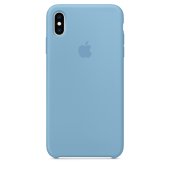 Apple Silicone Case 1:1 for iPhone Xs Max Cornflower